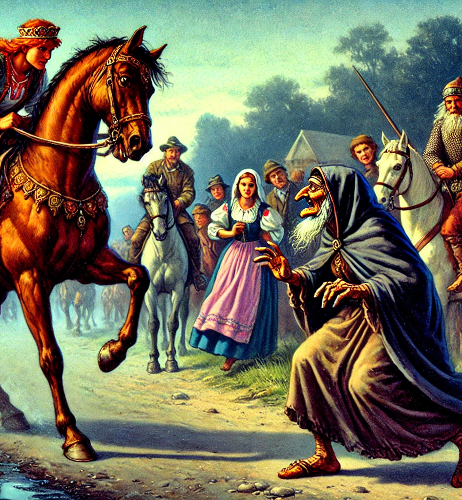 Неожиданная встреча Даромира и Златы в образе ведьмы))