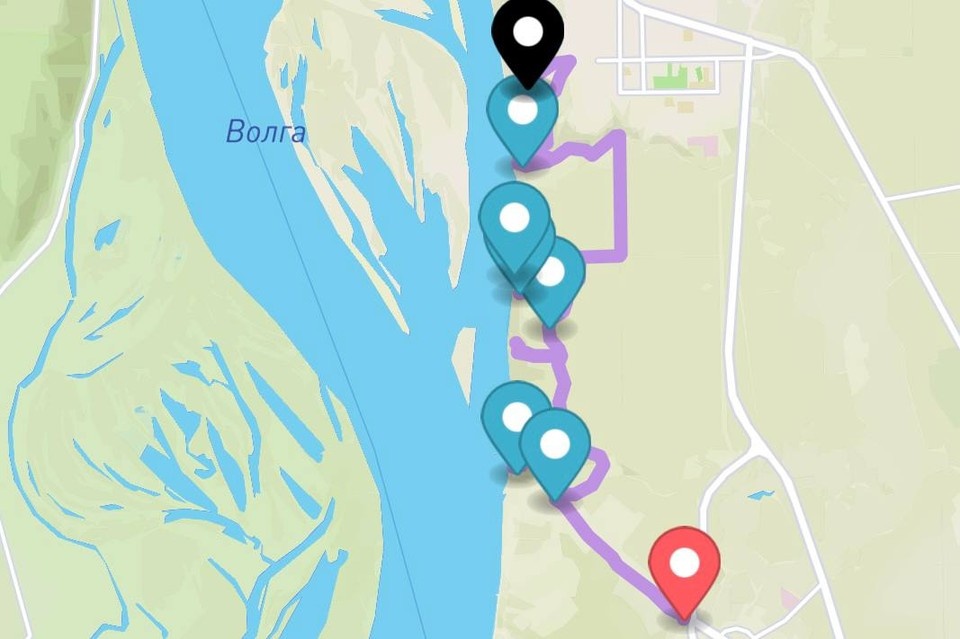    Север Самары - это Сокольи горы, Вертолетка и пещеры. Яндекс.Карты