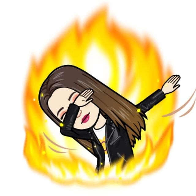 Персонаж создан в приложении Bitmoji