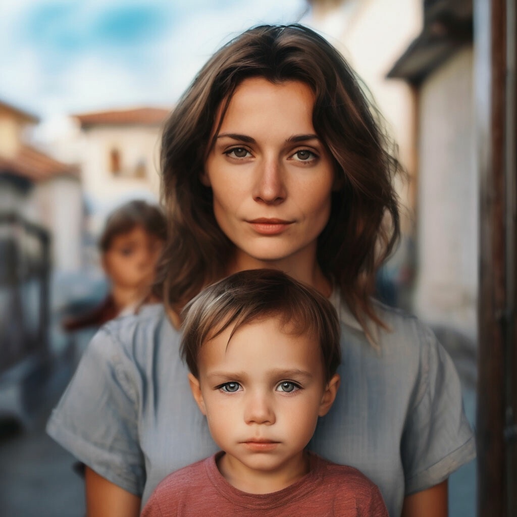 Я даже не мог раньше подумать, что она уже может быть мамой… /Изображение сгенерировано с помощью Шедеврум/