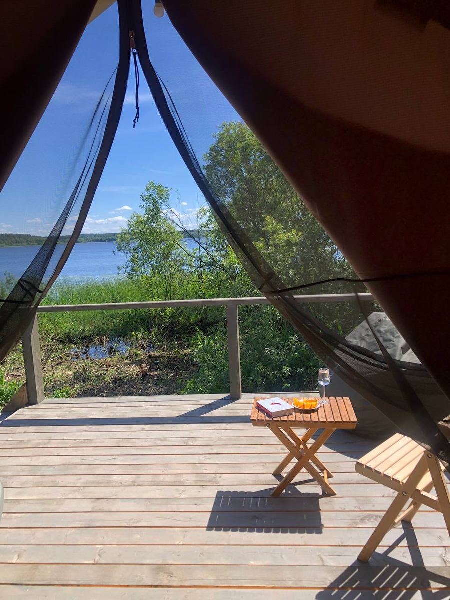 Вид из шатра