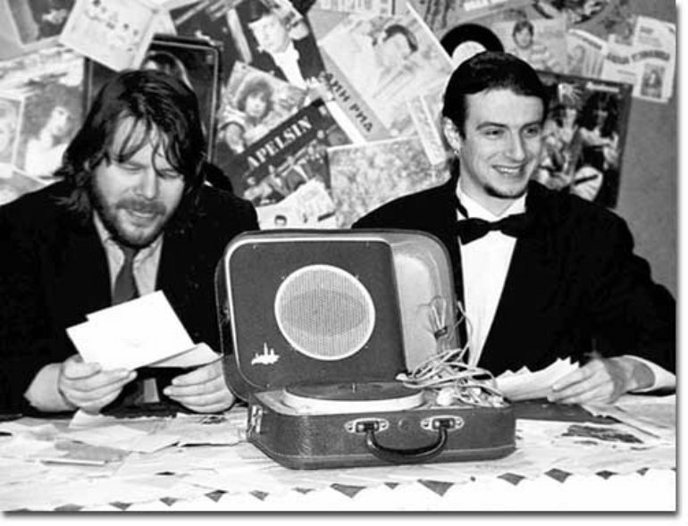  Николай Семашко и Кирилл Немоляев в бытность своей работы на ТВ.