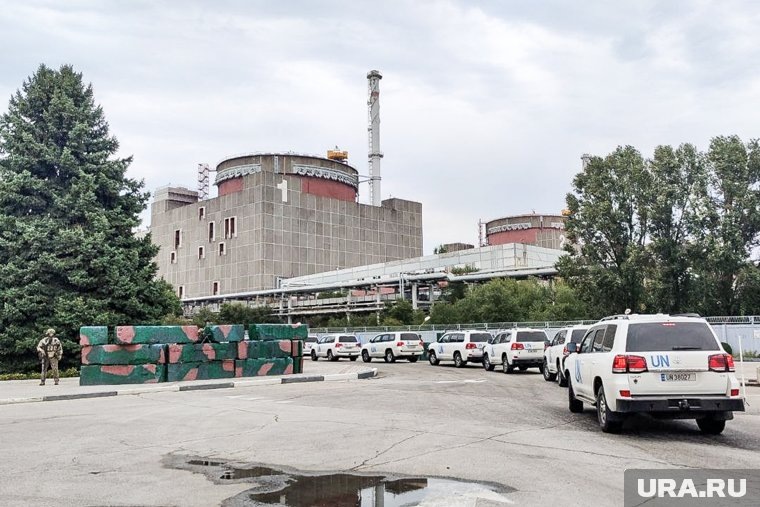 Украина атаковала подстанцию на Запорожской АЭС. Фото: Таисия Воронцова © URA.RU