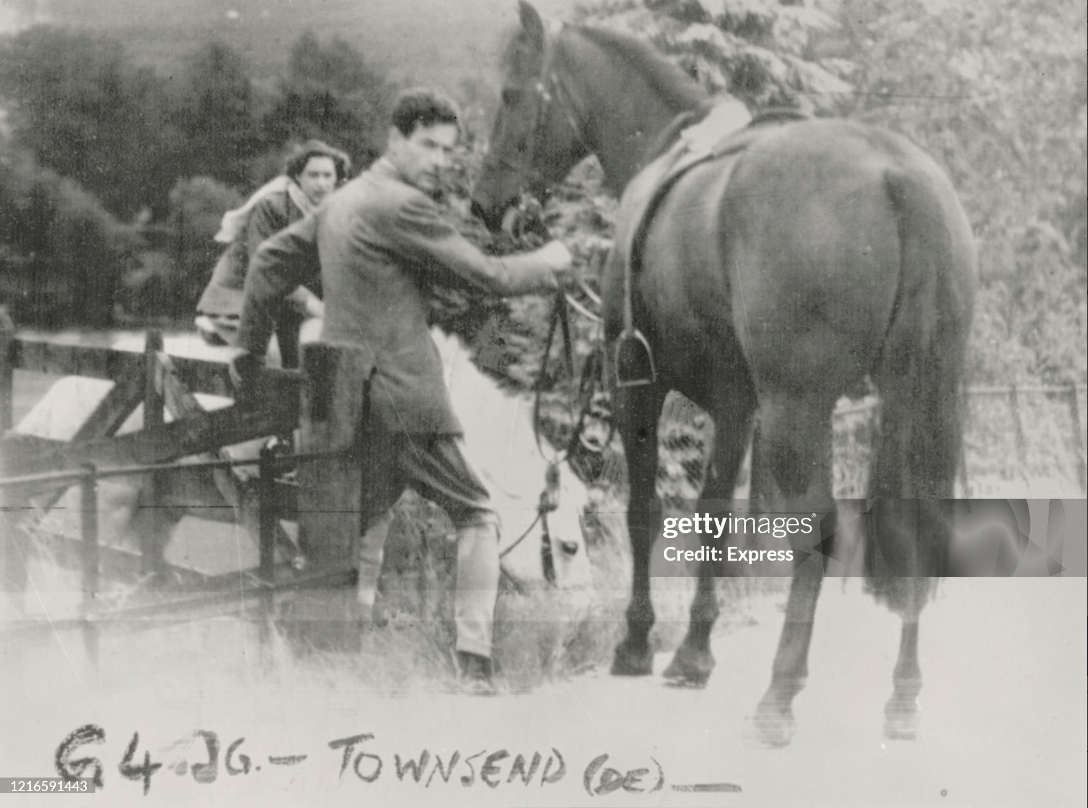 Принцесса Маргарет и Питер Таудсен на отдыхе в Шотландии 23 августа 1951 года
