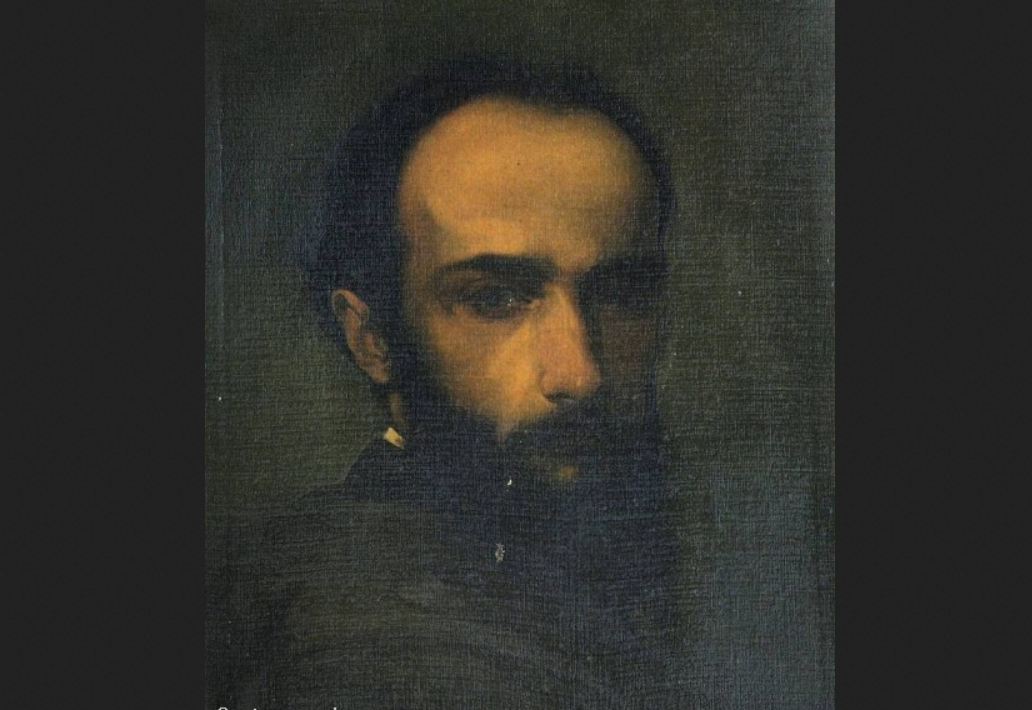 Амос Кассиоли. "Автопортрет"