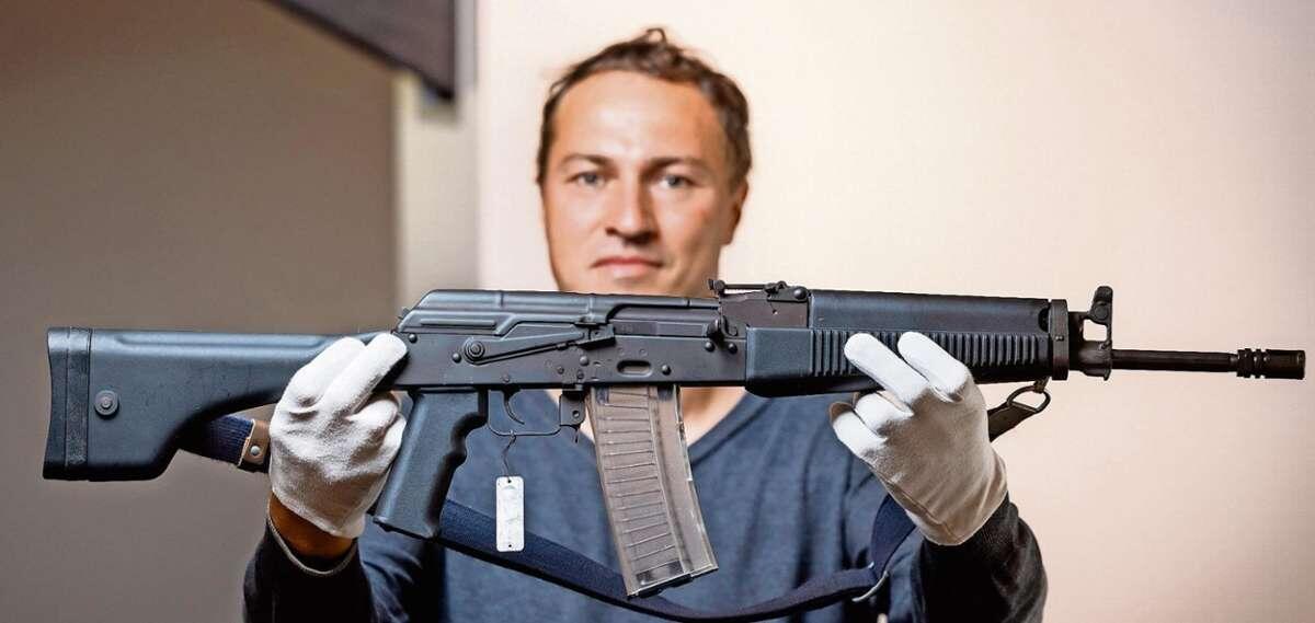 Автомат Wieger из музея в Зуле.