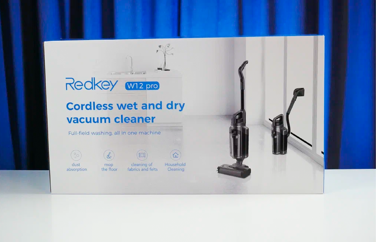 Redkey W12 Pro обзор и тестирование вертикального моющего пылесоса