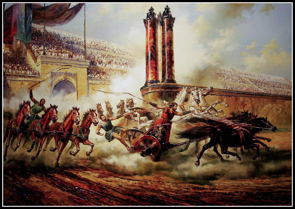 Ипподром в Константинополе (худ. Васил Горанов, изображение из открытых источников)