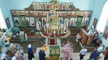 Троица🌿 Литургия в с. Большой Самовец🙏