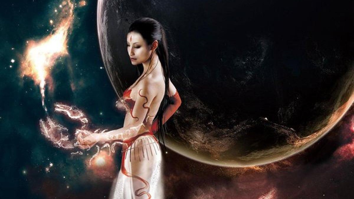 Чёрная Луна и Скорпион. Фото в свободном доступе