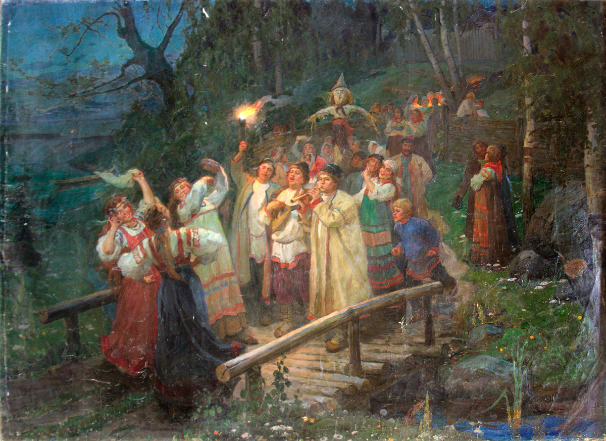 Павлов Я. М. Ночь под Ивана Купала