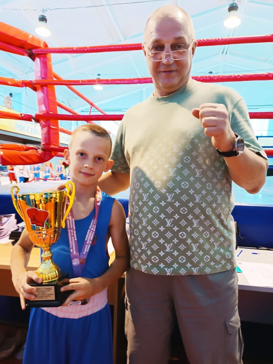 Обладатель приза «За волю к победе» Максим Храмов