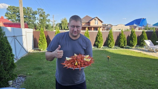 Варёные Раки в Казане к пенному 🦀🍻