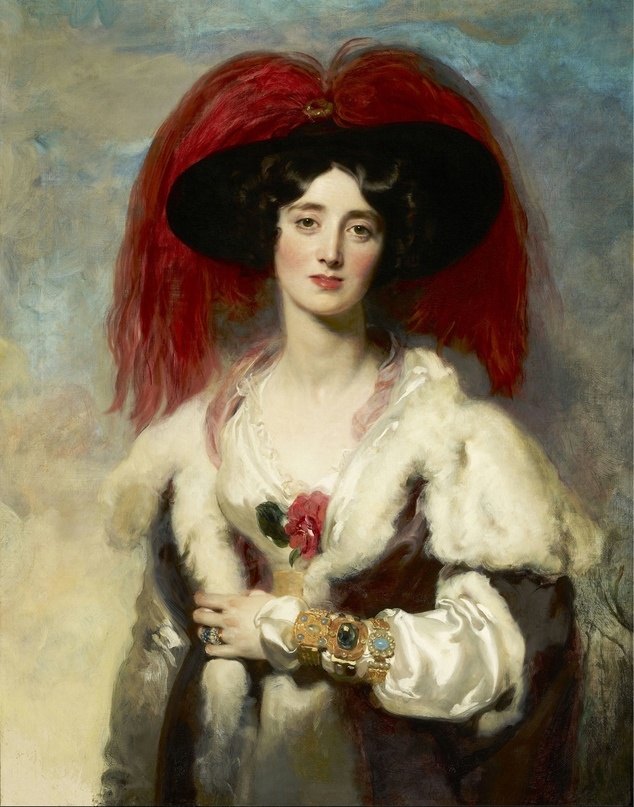 Портрет леди Пил, 1827