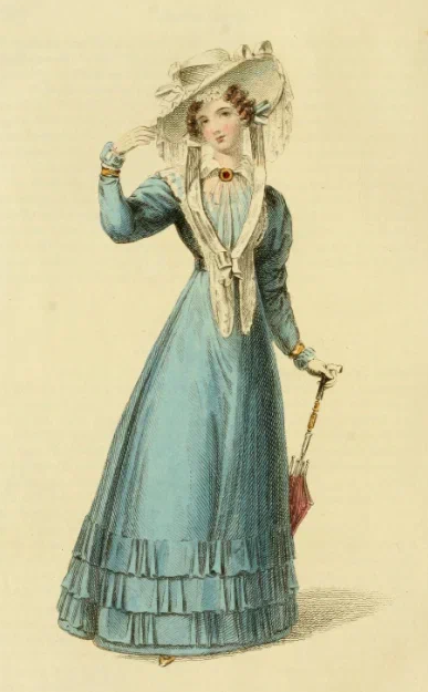 Прогулочное платье, 1826