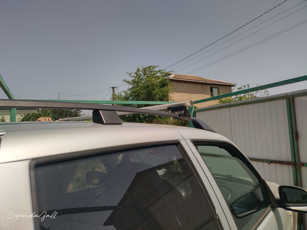 Поперечины поставил