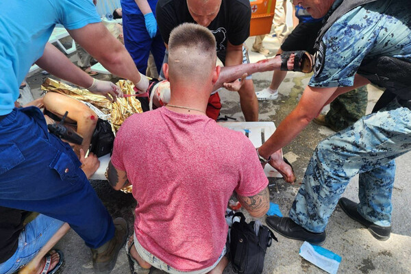 Последствия атаки на Севастополь, 23 июня 2024 года / chp82/vk.com  📷