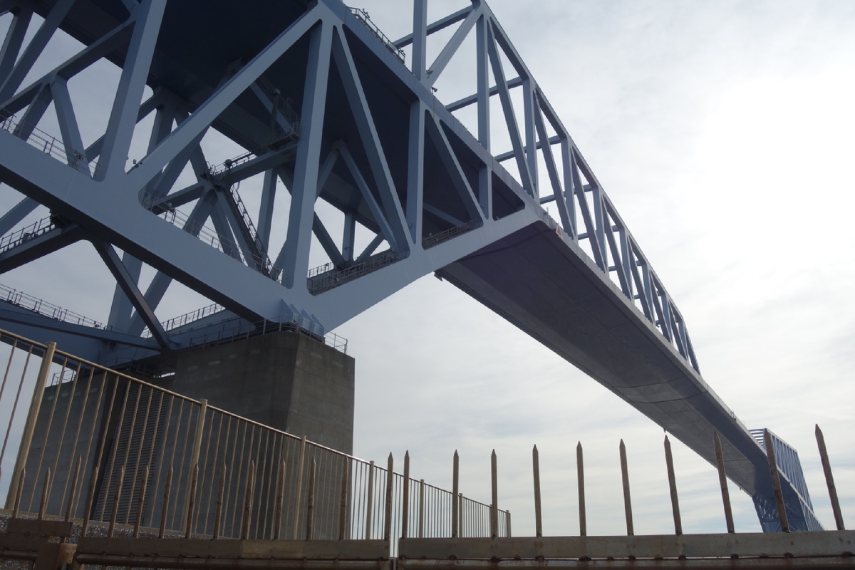 Опоры моста