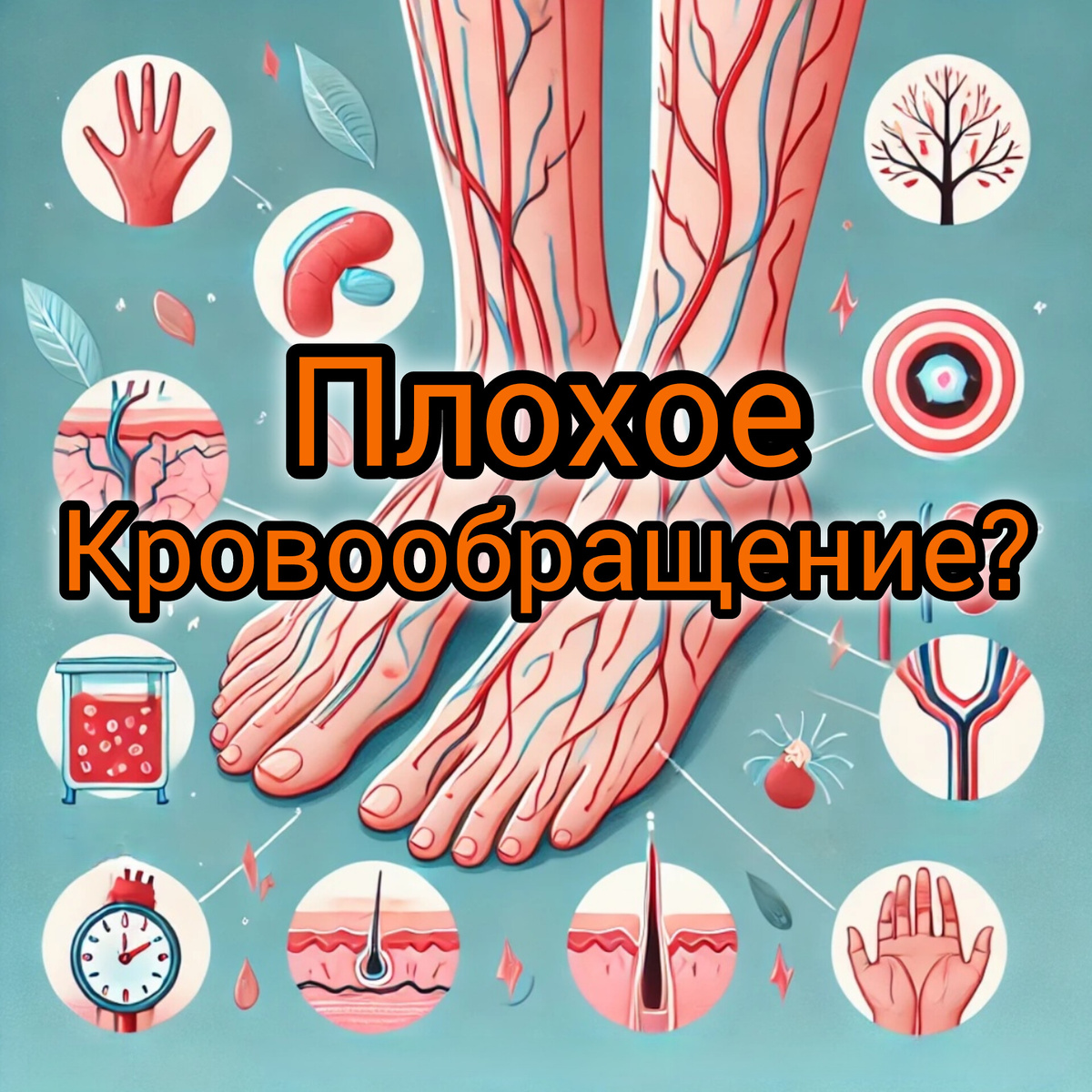 Семь Тревожных Знаков Плохой Циркуляции Крови