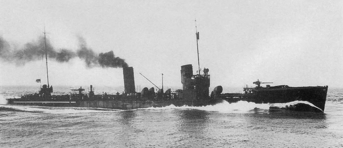 Миноносец V43 в первоначальном виде