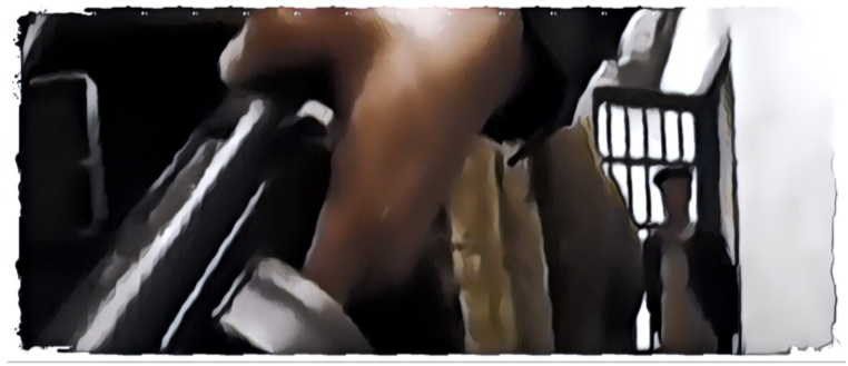 Васили крался вдоль бараков