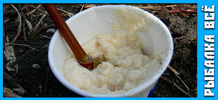 процесс приготовления манки или болтушки