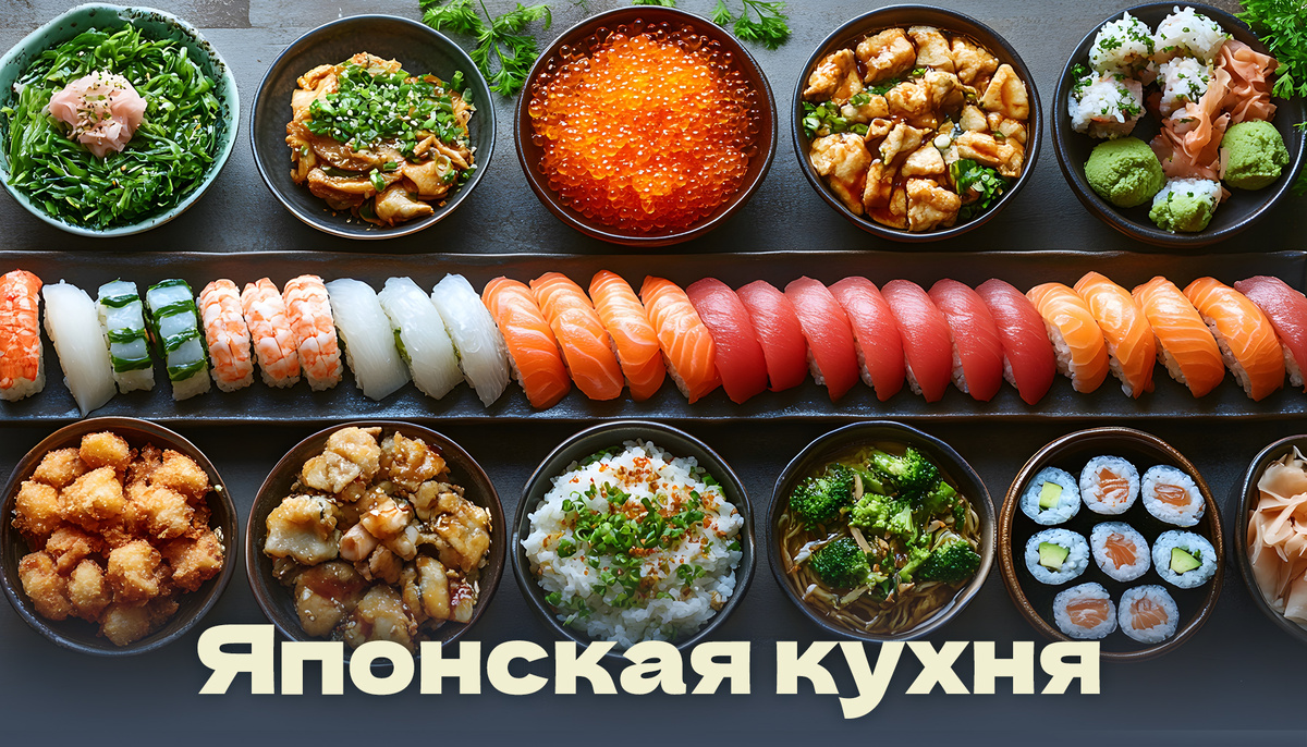 Главные блюда японской кухни