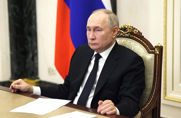    Президент РФ Владимир Путин.пресс-служба президента РФ