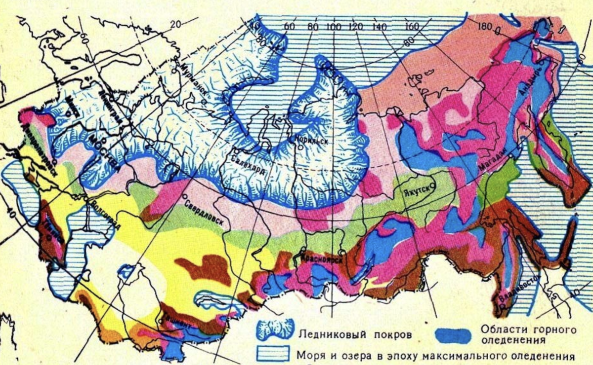 Границы оледенения — причины образования болот