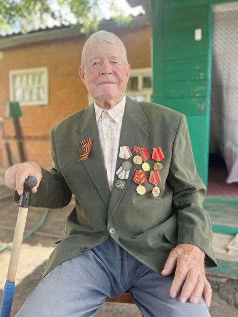 ветеран войны и труда Владимир Викентьевич Новаку