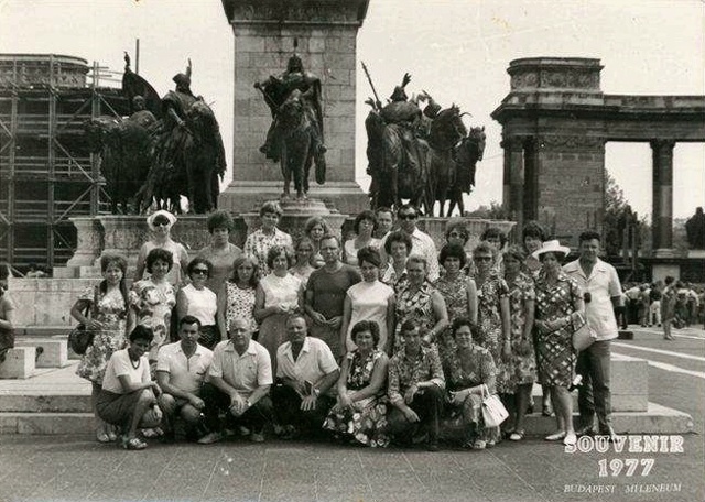 Советские туристы в Будапеште. 1977 г. Общественное достояние
