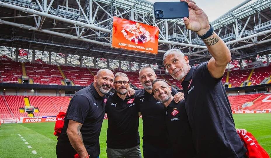    Деян Станкович и его тренерский штаб уже обживаются «Спартаке». Фото: ФК «Спартак»
