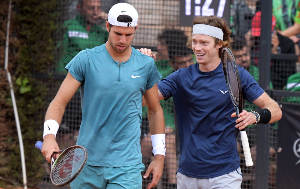 Карен Хачанов и Андрей Рублев не выступят на Олимпиаде. Фото: globallookpress