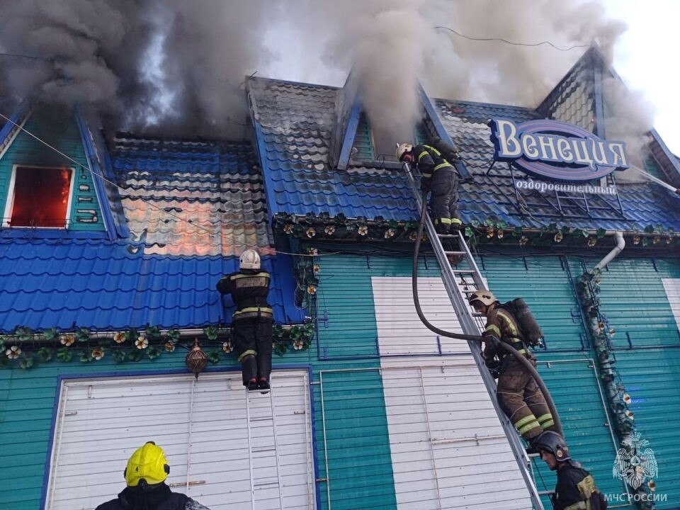    Пожар в Барнауле. Источник: ГУ МЧС по Алтайскому краю