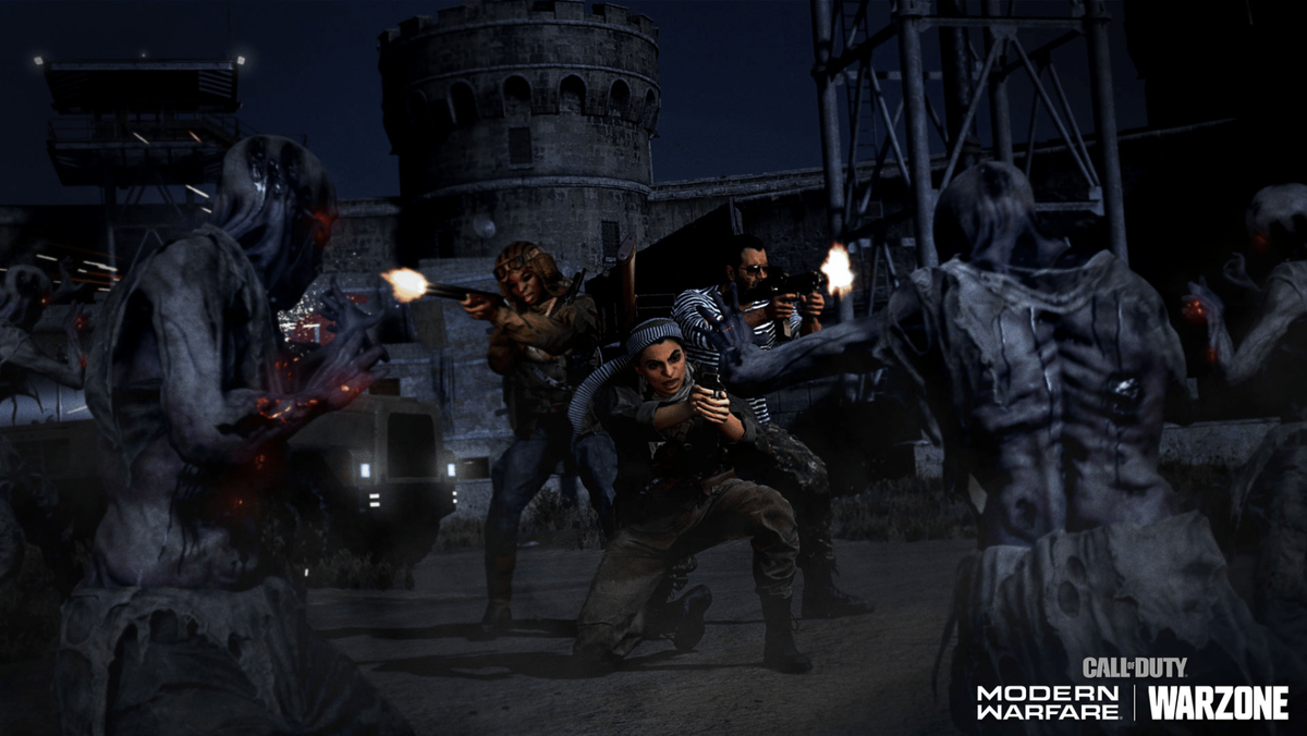 Зомби режим в Call of Duty: Warzone.