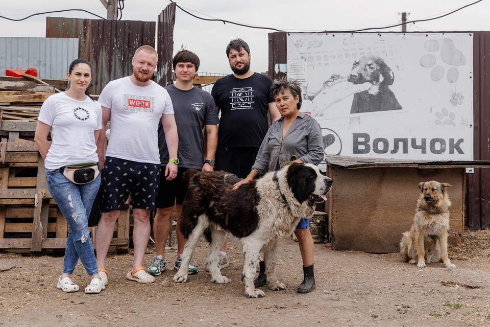    Дружба бара и приюта началась еще в 2019 году. Валерий ЗВОНАРЕВ