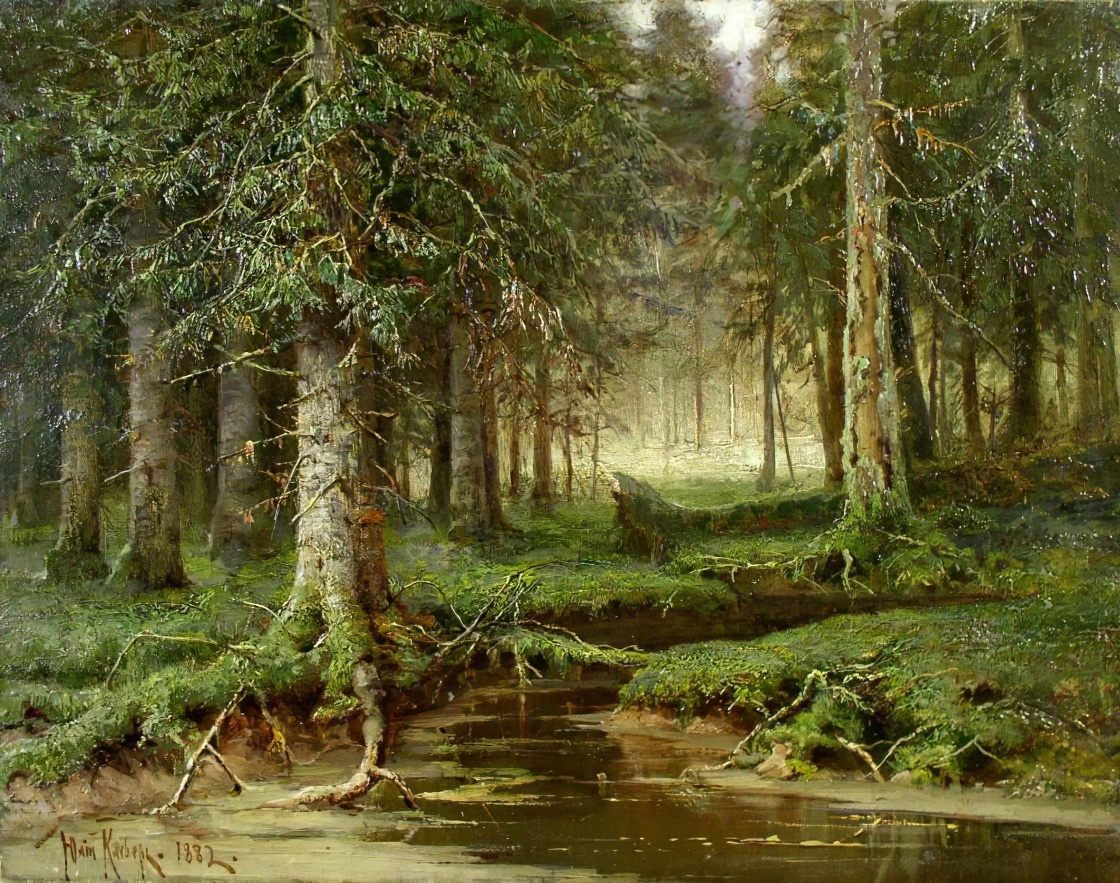 Художник Юлий Клевер