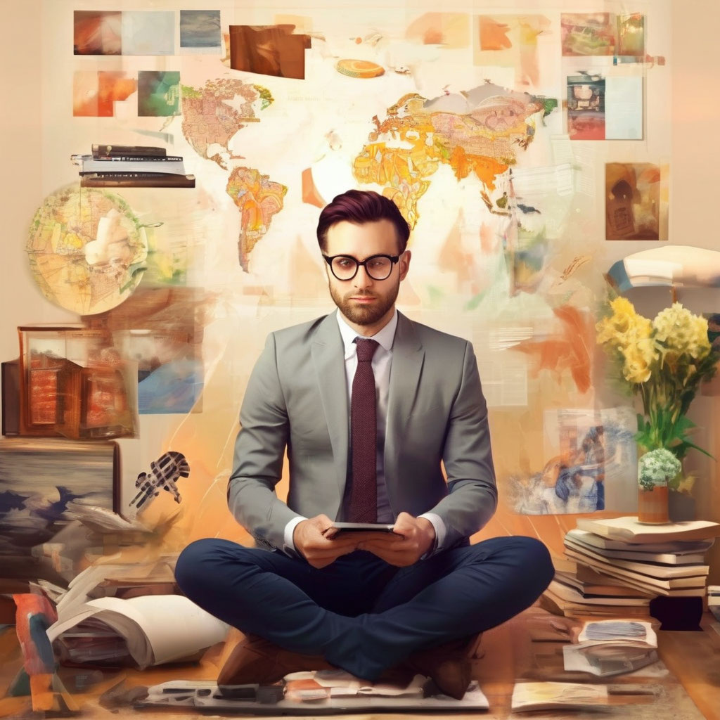  Иллюстрация гороскопа Овен