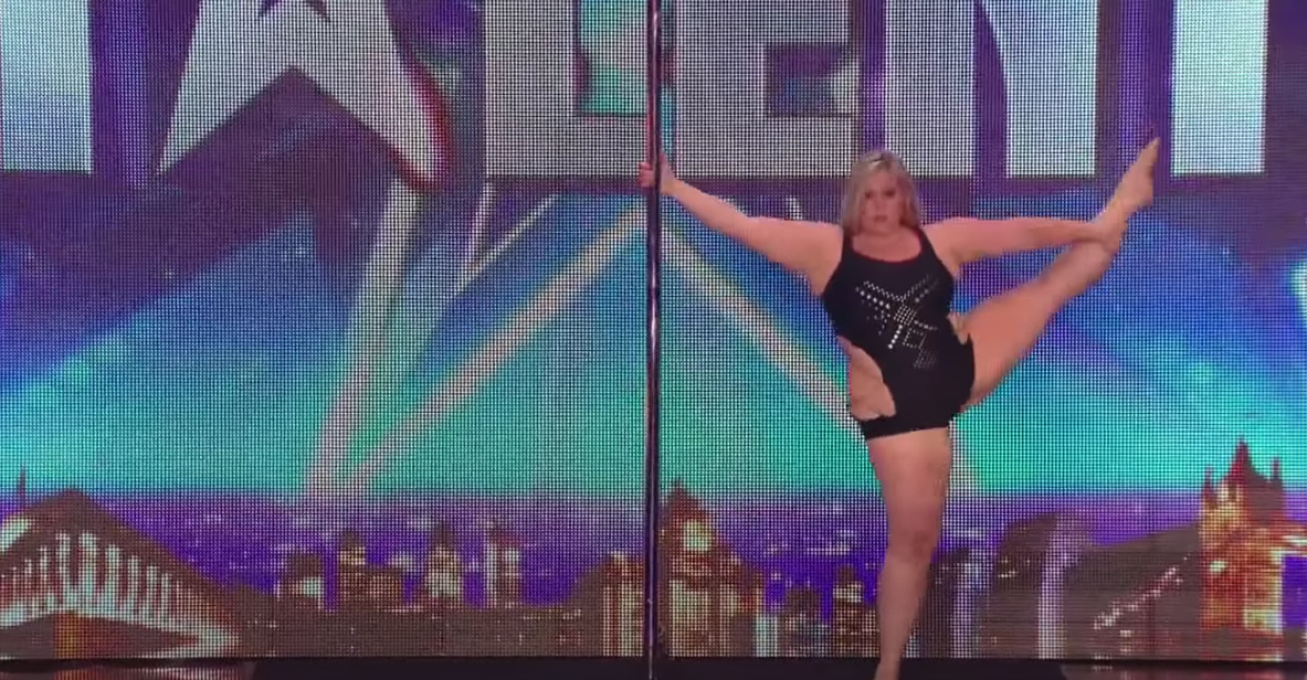 Источник: youtube.com Скриншот передачи "Britania got talent". Листайте галерею