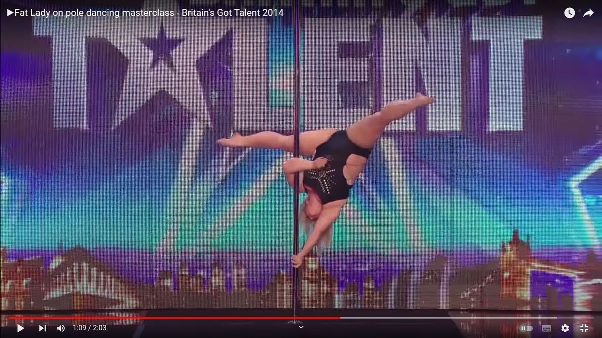 Источник: youtube.com Скриншот передачи "Britania got talent".