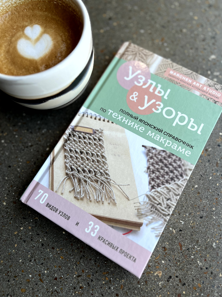 Книга японских авторов "Узлы и узоры"