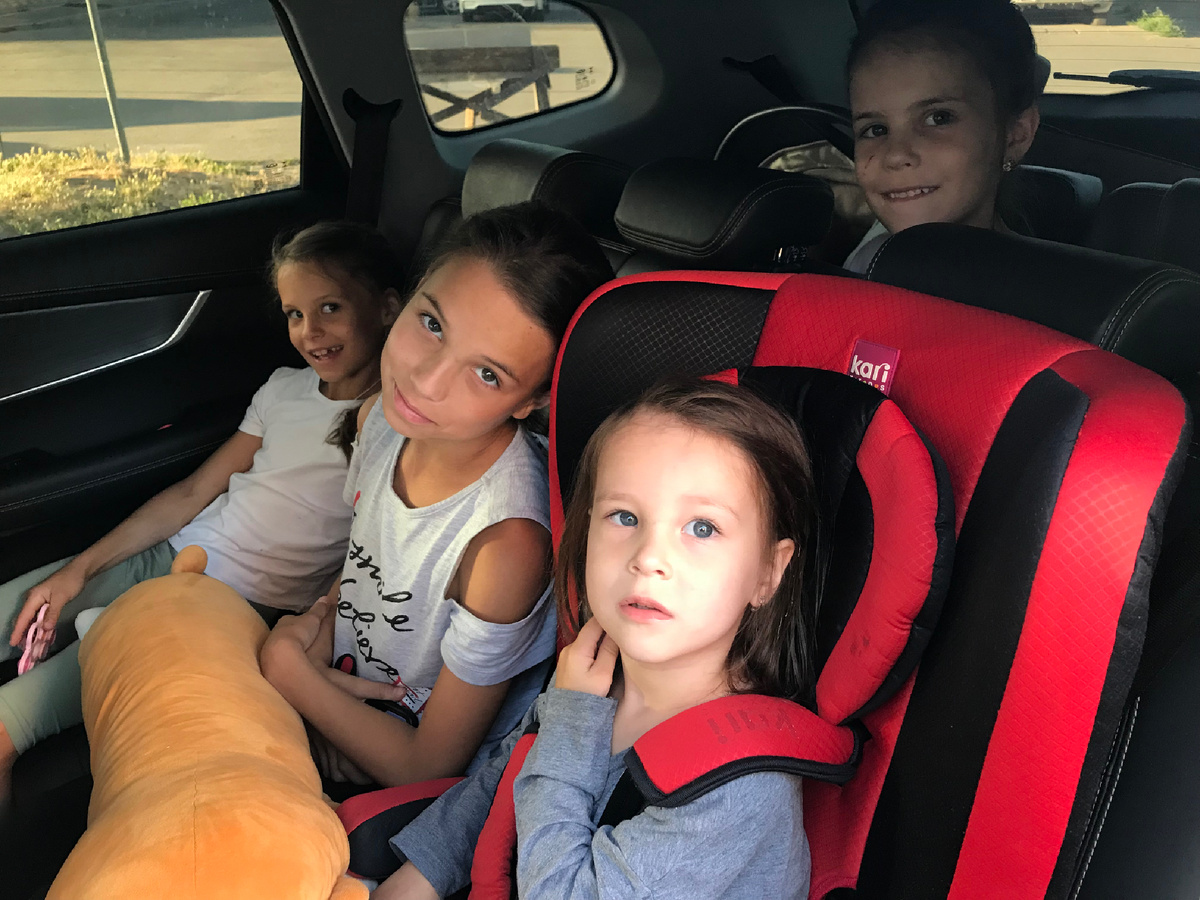 Настроение отличное! В предвкушении моря! Поехали! 