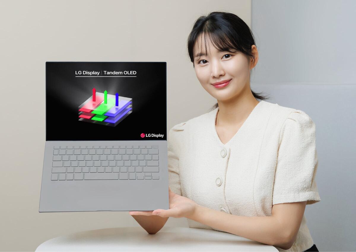 13-ДЮЙМОВЫЙ ТАНДЕМНЫЙ OLED ДЛЯ НОУТБУКОВ