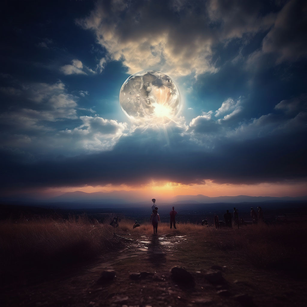 - Что с Луной? - Она взорвалась! 