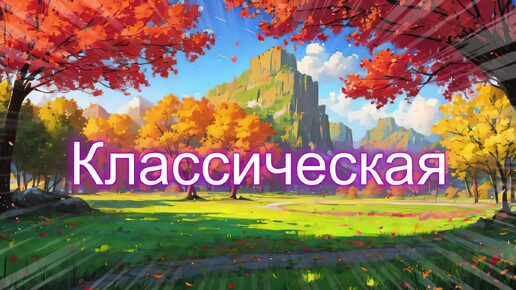 Фоновая мелодия - Классическая (скачать в описании)