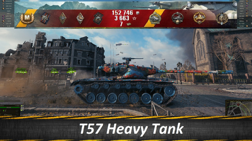 T57 Heavy Tank, Он Ещё и Танкует