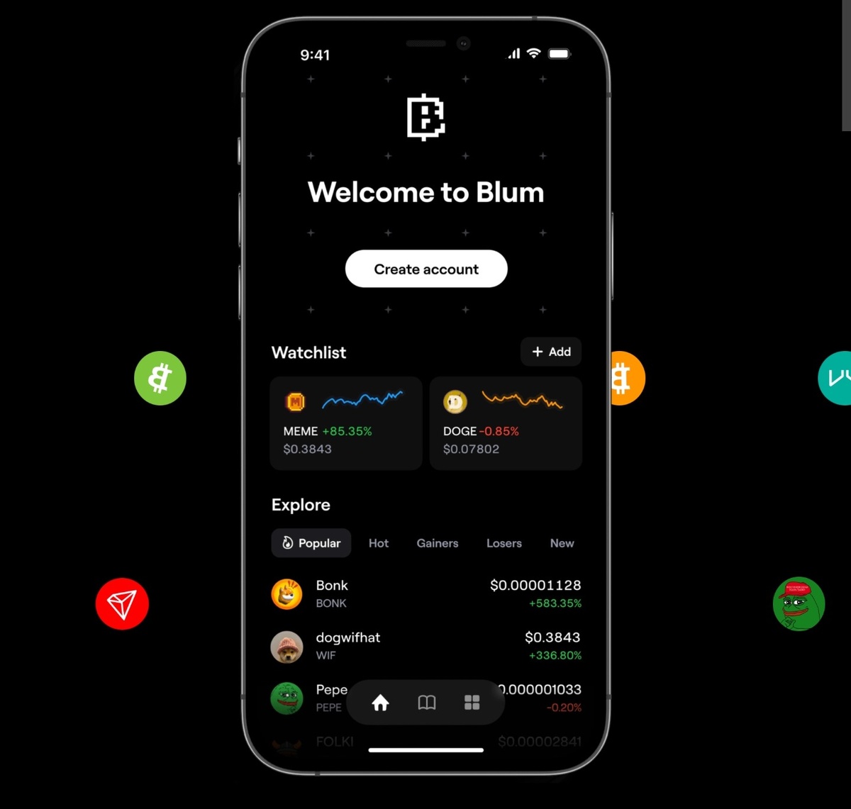 Blum — Новая Биржа 2024 года в Telegram