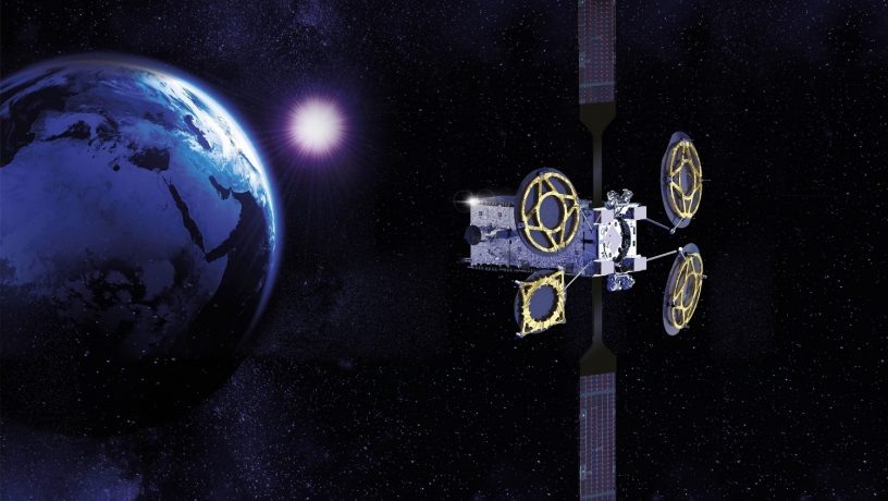 Спутник Astra 1P. Рисунок с сайта Thales Alenia Space.