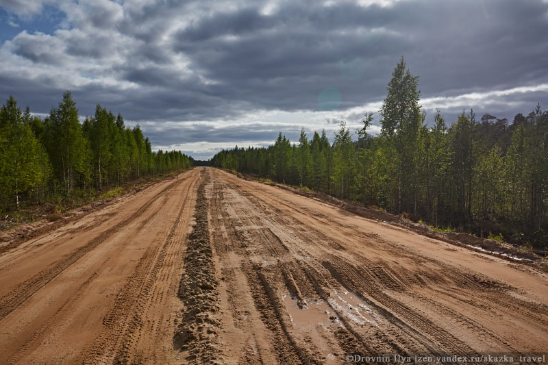 Дорога на Мезень типичная