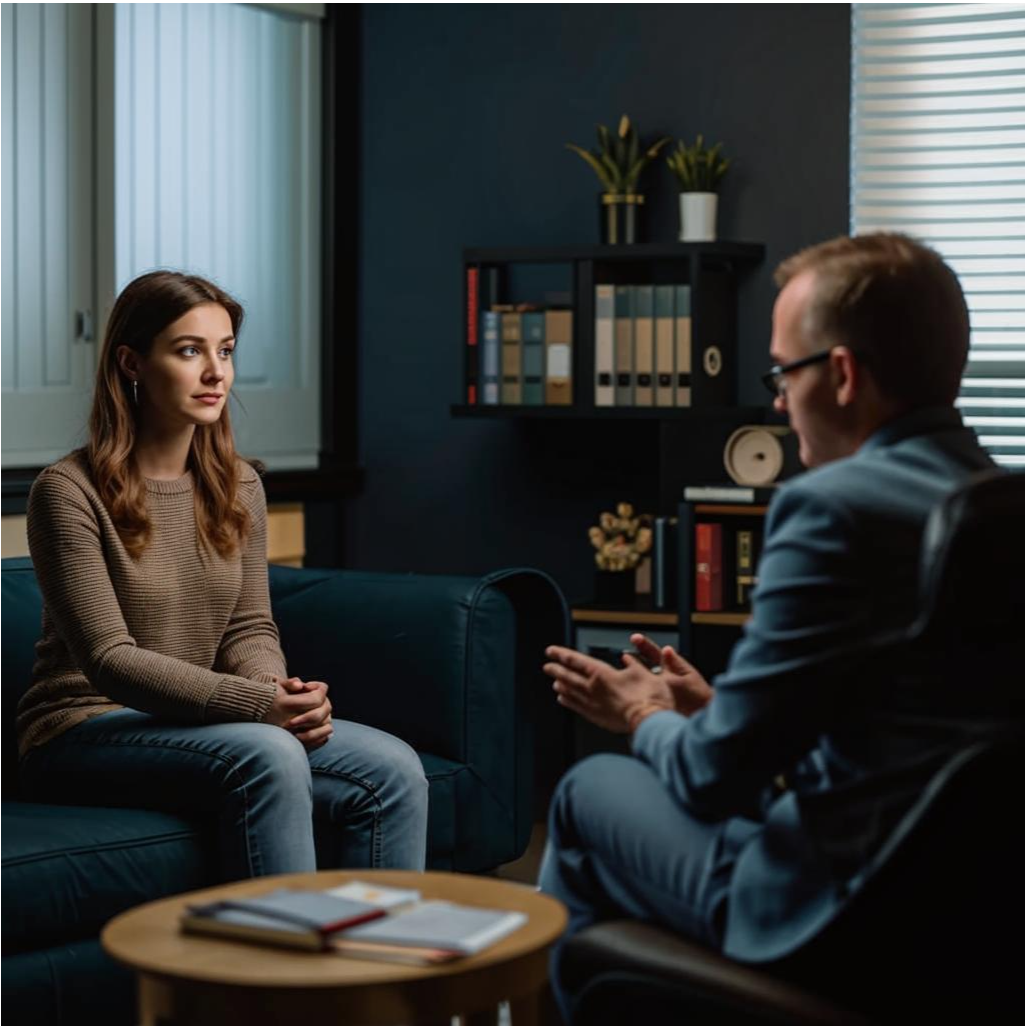 На приеме у психолога